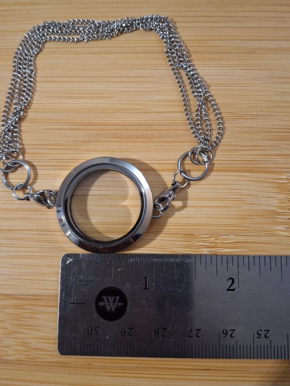 Sterling-Style Silver Bracelet Locket For Floating Charms
